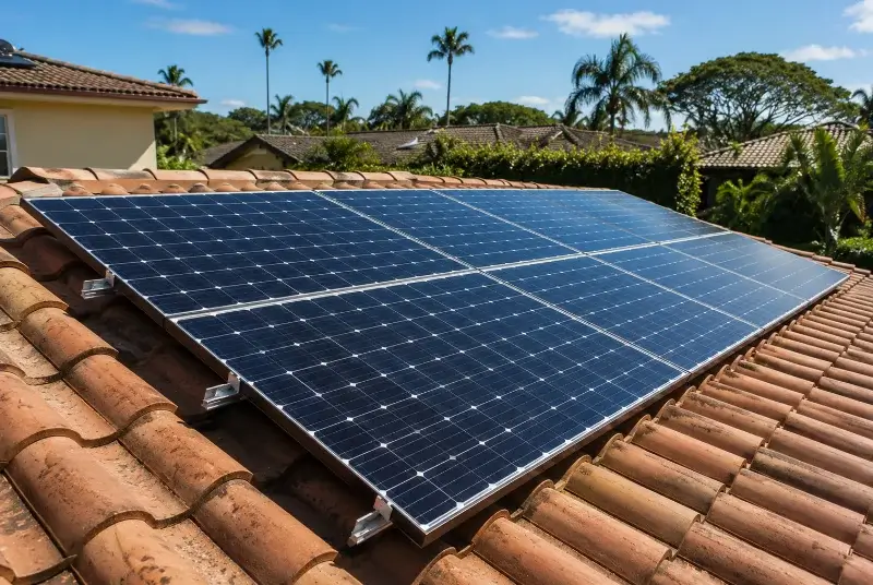 Installation de panneaux solaires à Saint-Paul-du-Bois